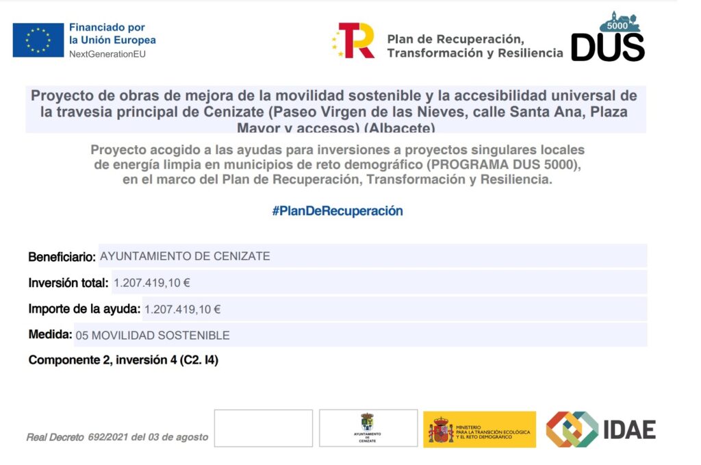 Contrataciones cofinanciadas por el FSE+ 2021-2027, Junta y Diputación